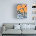 thumbnail image 3 of Sheila Golden 'Bouquet in Orange 3' Canvas Art, 3 of 4
