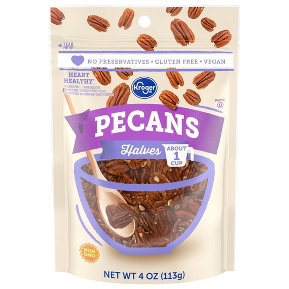 Kroger Pecan Halves 4 oz - Pack of 1