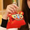 thumbnail image 5 of Cheers.US Tiger Mascot Doll Delicate Embroidery Ethnic Style,Color Chinese Animal Tiger Plush Toy,Delicate Embroidery, Good Resilience,for Year of Tiger, 5 of 9