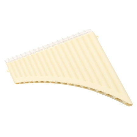 18 Pipe Pan Flute C Key ABS Resin Panpipes Traditional Wind Instrument for Beginners and Adults