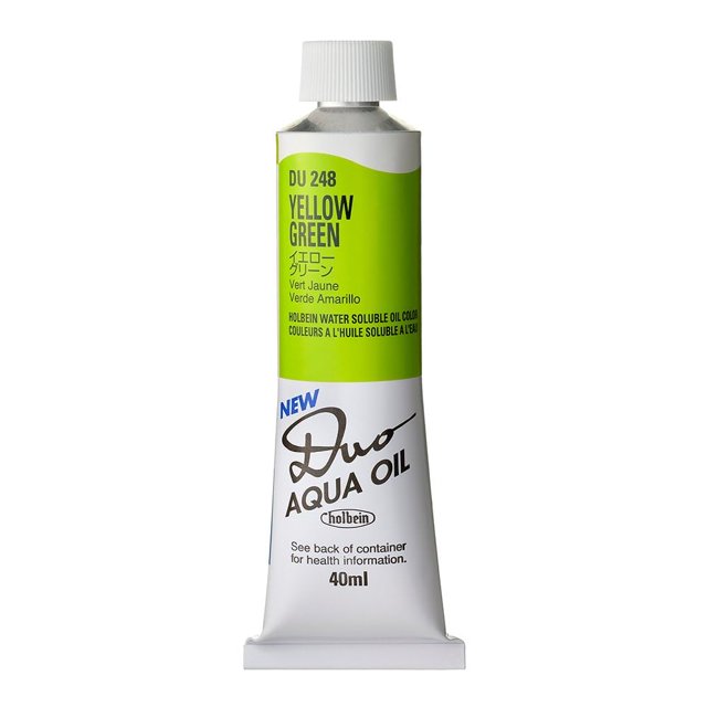 Holbein Duo Aqua Oil Amarillo Verde (A) 40ml