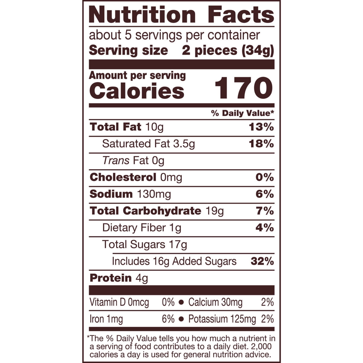 Reese's Milk Chocolate Snack Size Peanut Butter Footballs Candy, Pack 0.6 oz, 10 Pieces
