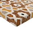 thumbnail image 2 of Ambesonne East Fitted Sheet, Taj Mahal Tomb Building, Full Size, Cream Orange Brown, 2 of 3