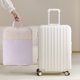 thumbnail image 1 of Travel Clothes Organizer Bag | Portable Luggage Storage Split Design | Compact Double-Layer | Compression Partition | Lightweight Durable Fabric | Blue Purple Pink Beige | 42x32x2cm | 1 Pc, 1 of 6