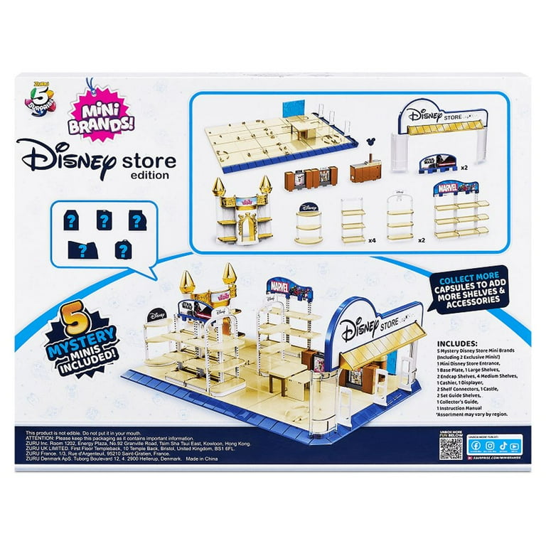 5 Surprise Mini Brands Disney Store dolls and toys miniatures 