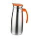 thumbnail image 2 of Jarra de agua para el hogar, hervidor de agua de 1300 ml, jarra para bebidas, tapa sellada, reutilizable Naranja, 2 of 9