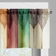 thumbnail image 4 of Ambesonne Tea Time Valance & Curtain 3 Pcs Set, Cottagecore Teapots Print, 55"x45", Sea Green Multicolor, 4 of 7