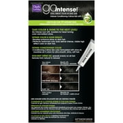 Dark and Lovely Go Intense Ultra Vibrant Color on Dark Hair, Unisex, Permanent Hair Color, 1 Super Black