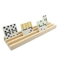 thumbnail image 4 of Premium Domino Racks/Trays Set of 4 - Tile Holders for Mexican Train, Chickenfoot and Other Domino Games, 4 of 8