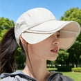 thumbnail image 2 of SRZYMJ Womens Sun Hat with Neck Flap Baseball Hat Lightweight For Wide Brim Hat For Hiking Running Camping, 2 of 4
