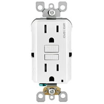 Leviton 112-AGTR1-00W 125V 15/20 AMP White SmartlockPro® Dual Function AFCI & GFCI Receptacle