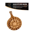 thumbnail image 6 of Wood Deviled Egg Platter and Charcuterie Board Thicken Tray Countertop Refrigerator Chicken B, 6 of 6