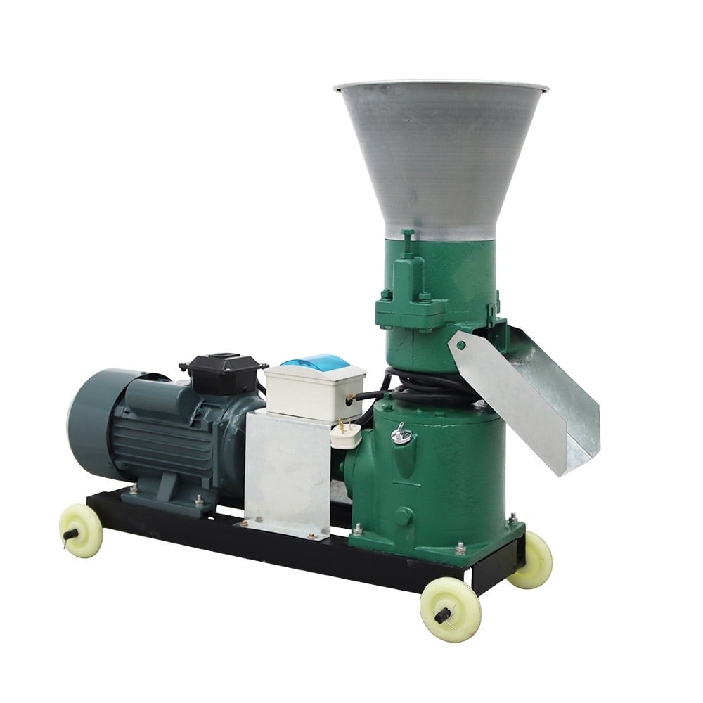 Techtongda Farm Animal Feed Pellet Mill Machine 4MM Chicken Feed Pelletizer 3000W 220V