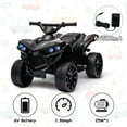 thumbnail image 6 of Kids ATV 4 Wheeler, 6V Ride-On Car Toy for Children Ages 1-5, 1.8 Mph Max Speed, Music,Led Lights,Electric Vehicle Quad Car for Kids, 6 of 8