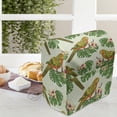 thumbnail image 4 of Philodendron Lounger Chair Bag, Pattern of Exotic Parrot on Floral and Leafy Branch, High Capacity Storage with Handle Container, Lounger Size, Pastel Green Multicolor, by Ambesonne, 4 of 5