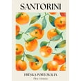 thumbnail image 3 of Cuadro sobre lienzo con diseño de fruta italiana de Santorini, póster nórdico con estampado de limón y naranja de Sorrento, para decoración del hogar y la cocina, 3 of 5