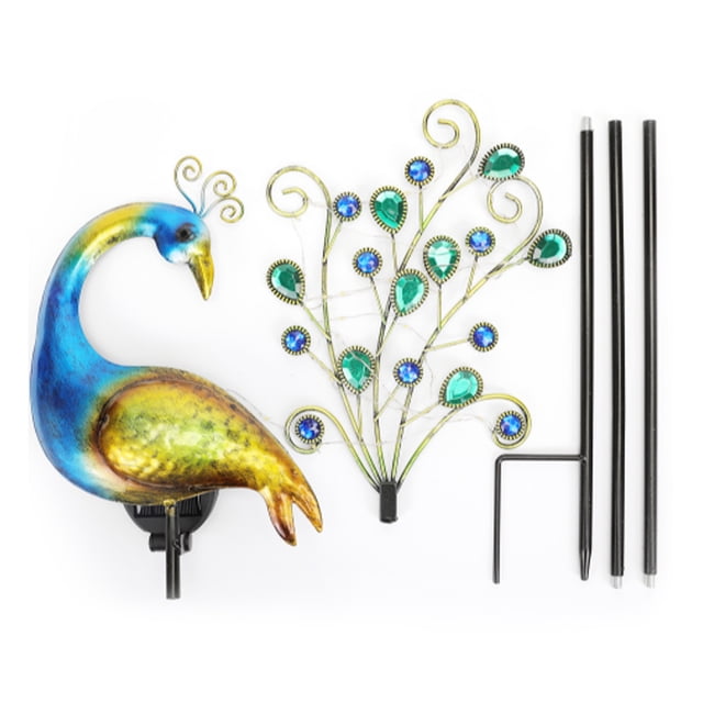 Toystoory Luces solares para césped insertadas, lámparas de paisajismo, decoraciones, diseño de escena exquisito, lámpara de paisaje de jardín de Jardín y Patio Toystoory HA068330-01