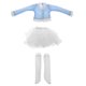 thumbnail image 2 of Fashion Doll Sweater Mini Y Medias De Encaje Calcetines Conjunto De Ropa Para 1/3 DZ YO CUTICAT Vestido de falda de suéter de muñeca, 2 of 8