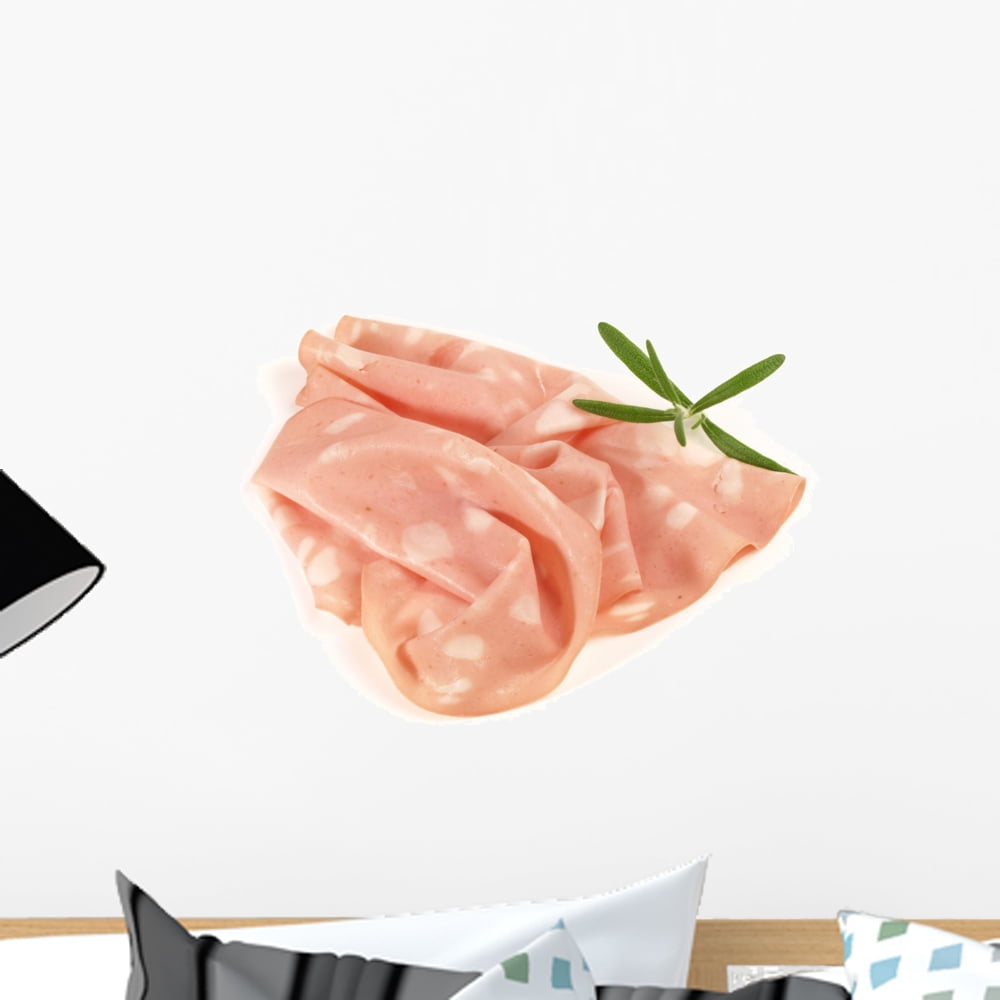 Mortadella Discs Wall Mural by Wallmonkeys Peel and Stick Graphic (18