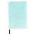 thumbnail image 2 of Fluffy Diary Plush Notebook 8.27×5.91in, Soft Fuzzy Cover Lined Journal with Ribbon Bookmark, Cute Writing Notebook for Office Gift Blue, 2 of 6