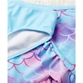 thumbnail image 6 of ZHOGXU Children Girls Bkinini Sets Sleeveless Suspenders Floral Print Top And Shorts Skirt Comfortable 3 Piece Swimsuit For Pool Beach,Light Blue,11-12 Years, 6 of 7