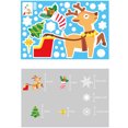 thumbnail image 3 of ECKYADAM Christmas Electrostatic Stickers Snowflake Set Door Window Glass Stickers,Christmas Decorations, 3 of 6