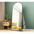 TinyTimes 65"x22" Arched Full Length Mirror Freestanding Floor Mirror