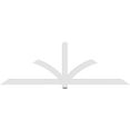 thumbnail image 4 of 96"W x 32"H x 2"D x 4"F, 8/12 Pitch, Redmond Architectural Grade PVC Gable Bracket, 4 of 8