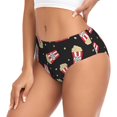 thumbnail image 2 of Balery Popcorn Ropa Interior de Algodón para Mujer con Dibujo – Braguitas Cómodas y Elásticas, Estilo Clásico-3X-Large, 2 of 6