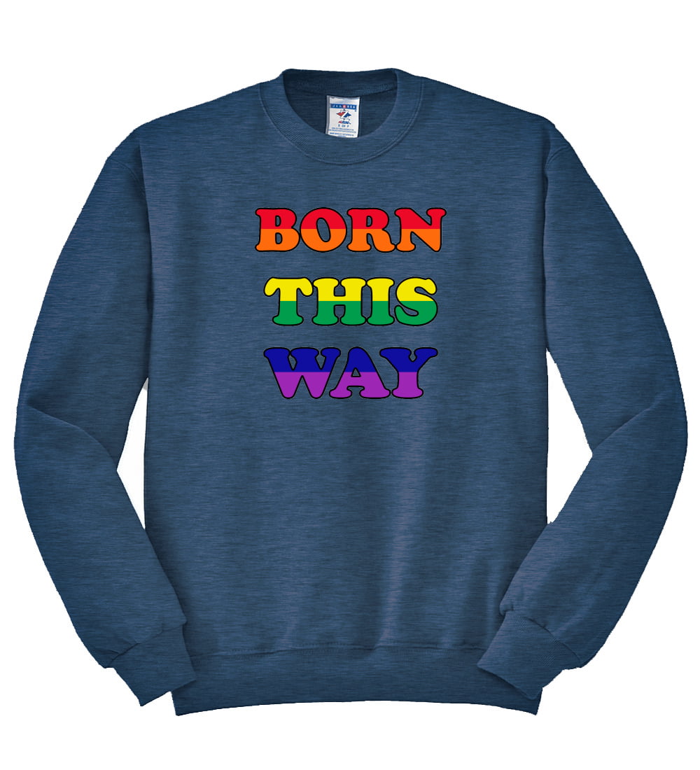 Born This Way Pride Month Parade Gay LGBT Lesbian Funny | Mens LGBT ...