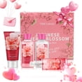 thumbnail image 5 of Vital Luxury Bath&Body Kit,4 Pcs Japanese Cherry Blossom Scents,with Body Lotion,Shower Gel,Hand Cream,and Fragrance Mist,Bath Gifts for Unisex, 5 of 9