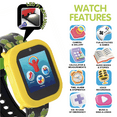 thumbnail image 4 of Kids iTech Jr Frog Smartwatch with on Ear Light up Boys Bluetooth Headphones, 4 of 7