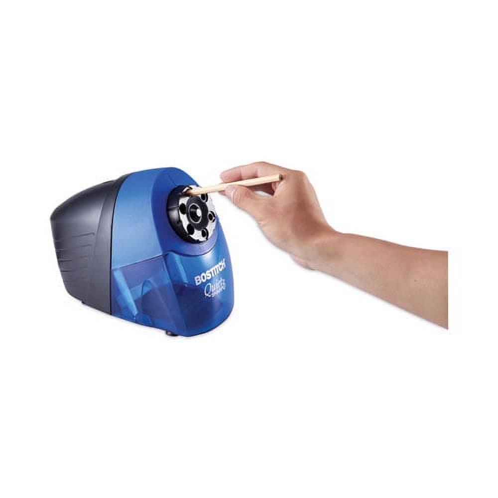 "Quietsharp 6 Classroom Electric Pencil Sharpener, Ac-Powered, 6.13 X 10.69 X 9, Blue | Bundle of 2 Each"