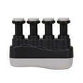 thumbnail image 2 of ZToonmas Piano Finger Trainer Guitar Practice Finger Strength Device Finger Grip Device Adult Style Black 1PC, 2 of 3