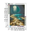 thumbnail image 3 of Moonlight Beach 5D Diamond Art Painting Kit – DIY Full Drill Seaside Landscape for Adults, 3 of 8