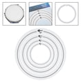 thumbnail image 3 of 4Pcs Drum Set Tone Control Rings Muffler Mute Percussion 10 12 14 16 Inch B, 3 of 5