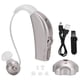 thumbnail image 1 of Audífono recargable, amplificador de sonido para oído, asistencia ABS con Base de carga, reducción de ruido, 1 of 14