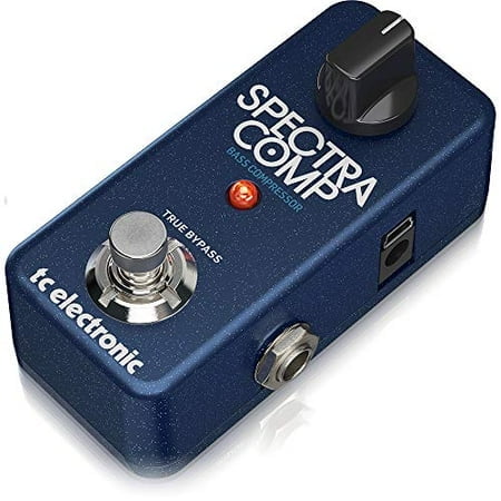 Tc Electronic Spectracomp Bass Compressor Ultra-Compact Multiband Compression Pedal For Bass With Built-In Toneprint Technology