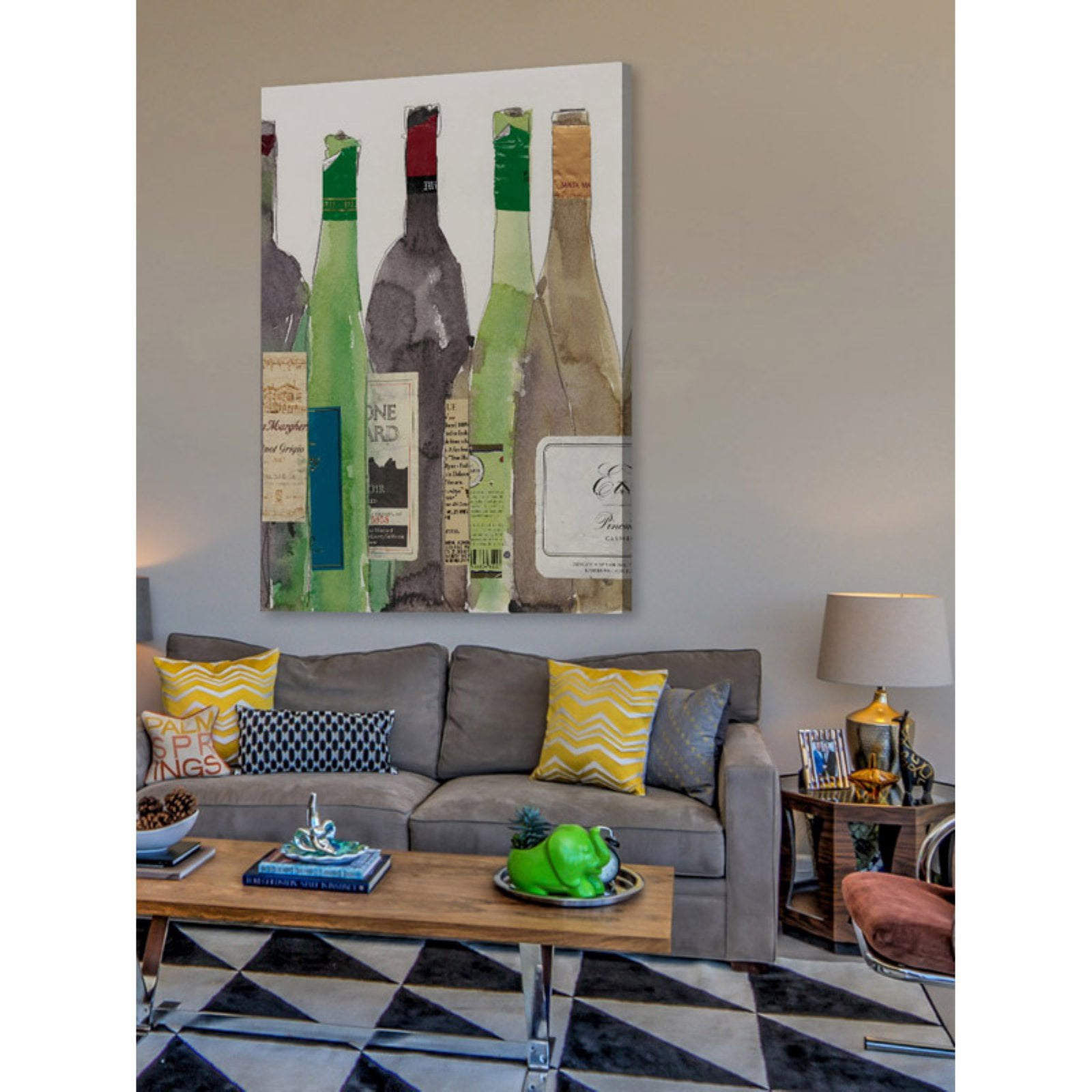 Marmont Hill Dinner Party I Painting Print on Wrapped Canvas
