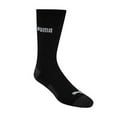 thumbnail image 2 of PUMA mens 6 Pack Crew Socks, Black/Grey Logo, 13-11 US, 2 of 3