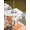 White, variant on Outdoor Tablecloth with Umbrella Hole and Zipper, Fall Pumpkin Rectangle Table Cloth 60x102 Inch Waterproof Tablecloth, Thanksgiving Orange Blue White Leaves Picnic Table Cover for Patio Camping