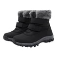 thumbnail image 1 of Botas de nieve con forro de piel cálida y acogedora para mujer Bota de nieve de talla grande para invierno Ndcxsfigh Tenis De Mujer Tenis De Hombre, 1 of 9