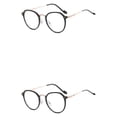 thumbnail image 1 of Gafas de Metal para mujer Sonducket estilo sencillo HD negro y dorado 2Conjunto, 1 of 6
