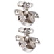 thumbnail image 3 of Bisagras de puerta para Interior, Herrajes para muebles, brazo corto sin costuras, 97 grados, para puerta de armario, muebles, cocina, 2 uds., 3 of 9