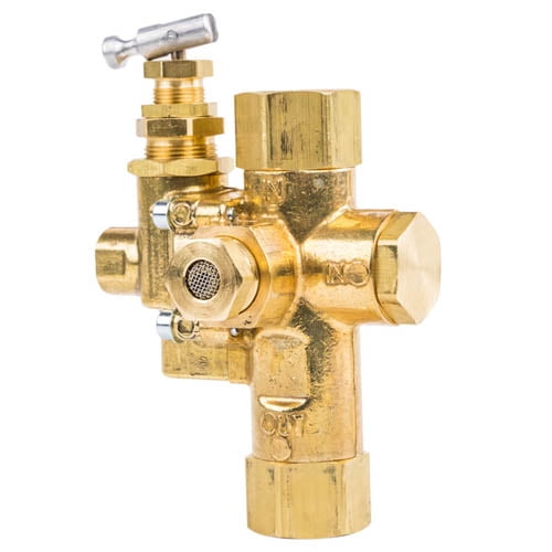 Gas Air Pilot Compressor Unloader Check Valve Combo 95 - 125 PSI 1/2" Female