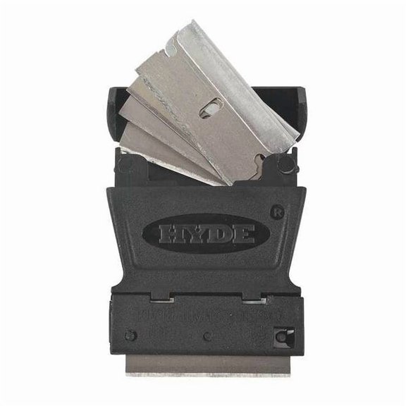 Hyde Glass Scraper, Flexible, 1-1/2", Steel 13030