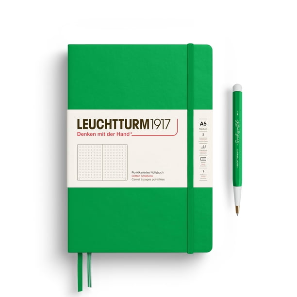 Cuaderno LEUCHTTURM1917 Medio A5 Tapa Dura 251 Hojas Punteadas