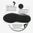 thumbnail image 6 of GlideMoves Black Cheer Shoes Girls Jump Tumbling Women Exercise Aerobic Fitness Dance Training Youth School Student Team Athletic Competition Women 9, 6 of 7