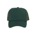 thumbnail image 2 of Top Headwear Men's Blank Rope Trucker Foam Mesh Plain Forest Green, 2 of 2