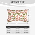 thumbnail image 4 of Fotbe butterfly Pattern Pillow Cases - Envelope Closure - Luxury, Extra Soft, Cooling Pillow Covers - Wrinkle, Fade, Stain Resistant-16"x24", 4 of 6